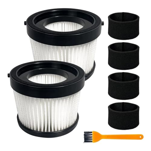 VFEBTSD Staubsaugerfilter kompatibel mit DEWALT DCV5011H DCV501HB Akku-Handstaubsauger Teile Zubehör(2 Pack) von VFEBTSD