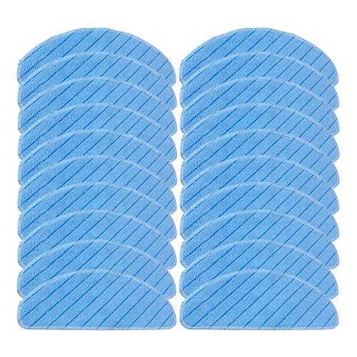 VFEBTSD Waschbare Wischmopp-Pads kompatibel mit Deebot T8 T9 AIVI T9 Modell T9 Serie Roboter-Staubsauger-Wischmopp-Ersatz, 20 Stück VFEBTSD Waschbare Wischmopp-Pads kompatibel mit Deebot T8 T9 AIVI T9 Modell T9 Serie Roboter-Staubsauger-Wischmopp-Ersatz, 20 Stück von VFEBTSD