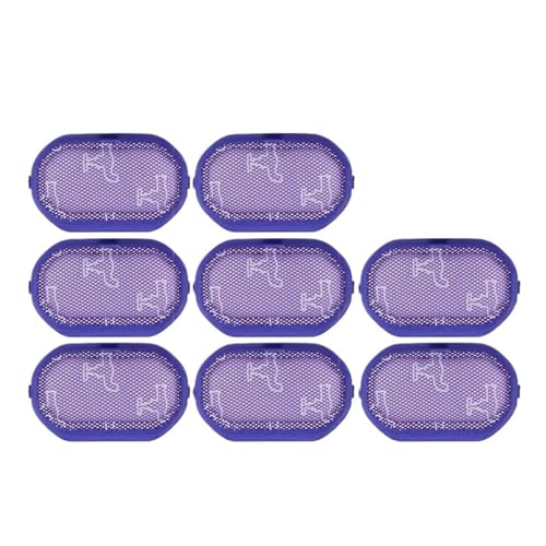 VFEBTSD Waschbarer HEPA-Filter, kompatibel mit DC45, D30, DC31, DC34, DC35, DC44 Roboter-Staubsauger, Vorfilter, Ersatzreinigungszubehör (8 Stück) von VFEBTSD
