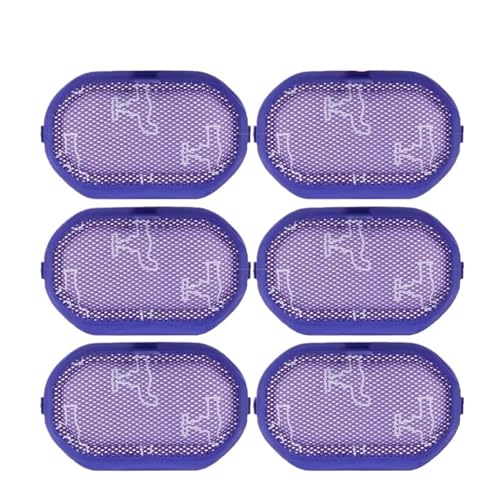 VFEBTSD Waschbarer HEPA-Filter, kompatibel mit DC45 D30 DC31 DC34 DC35 DC44 Roboter-Staubsauger, Vorfilter, Ersatz-Reinigungszubehör(6 pcs) von VFEBTSD