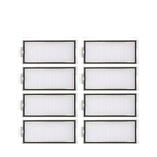 VFEBTSD Waschbarer HEPA-Filter, kompatibel mit Xiaomi Q7 Max Q7 Max+ T8 Roboter-Staubsauger, Ersatzteile, Zubehör, waschbarer Filter (10 Stück) von VFEBTSD