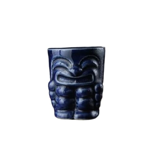 VFIDPSU 60 ml Tiki-Becher, Hawaii-Cocktailbecher, kreative Weinbar-Tools, Getränkebecher, Geschenke for Freunde, lustige Keramiktasse(Style 9) von VFIDPSU