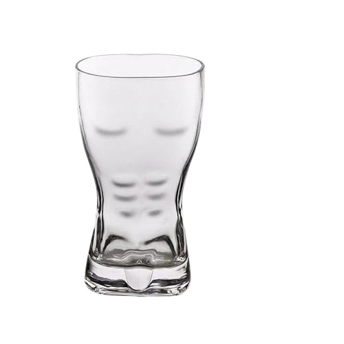 VFIDPSU Glasbecher Hawaii Tiki-Becher Kreative Cocktailgläser Bierglas Martinigläser Getränkebecher Lustige Tasse Kaffeetasse(Men 450ml) von VFIDPSU
