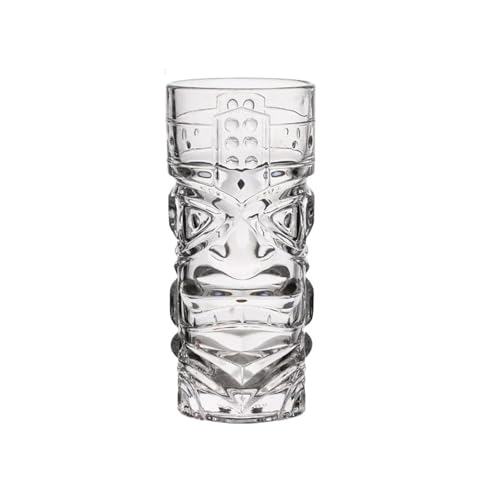 VFIDPSU Glasbecher Hawaii Tiki-Becher Kreative Cocktailgläser Bierglas Martinigläser Getränkebecher Lustige Tasse Kaffeetasse(Zombie 400ml) von VFIDPSU