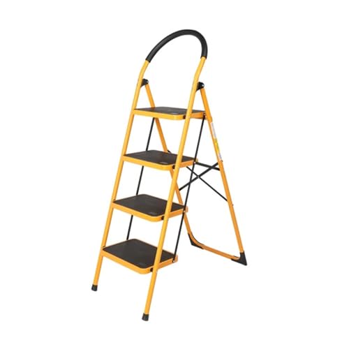 VFIDPSU Klappbare Leiter Klappleiter, tragbares Anti-Rutsch-Pedal mit faltbarem Design, gummiumwickelter Griff VFIDPSU Klappbare Leiter Klappleiter, tragbares Anti-Rutsch-Pedal mit faltbarem Design, gummiumwickelter Griff von VFIDPSU