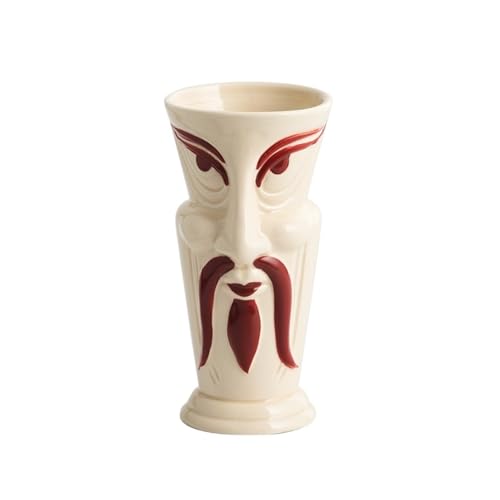 VFIDPSU Tiki-Becher, kreativer hawaiianischer Bar-Cocktailbecher mit individuell personalisiertem Totem-Weinglas for Kaffee zur Verwendung(Color 1) von VFIDPSU