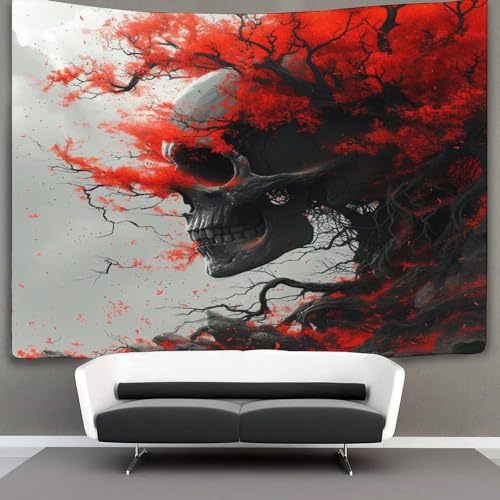 VFKLZCNYR 3D Druck Skull Wandteppiche Poster Ornament Wandbehang Wandteppich Raumteiler Vorhang Für Schlafzimmer, Wohnzimmer, Wohnheim,Tapisserie 130cmx150cm VFKLZCNYR 3D Druck Skull Wandteppiche Poster Ornament Wandbehang Wandteppich Raumteiler Vorhang Für Schlafzimmer, Wohnzimmer, Wohnheim,Tapisserie 130cmx150cm von VFKLZCNYR