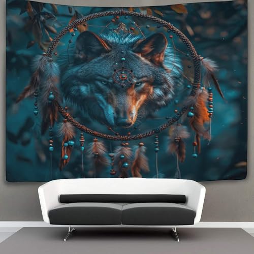 VFKLZCNYR 3D Druck Wolf Wandteppiche Poster Ornament Wandbehang Wandteppich Wanddeko Wandbehang Für Wohnzimmer Dekor,Schlafzimmer Tapisserie 70cmx100cm VFKLZCNYR 3D Druck Wolf Wandteppiche Poster Ornament Wandbehang Wandteppich Wanddeko Wandbehang Für Wohnzimmer Dekor,Schlafzimmer Tapisserie 70cmx100cm von VFKLZCNYR