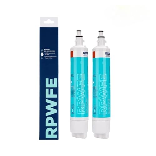 2 Stück Kühlschrank-Wasserfilter, kompatibel mit GE RPWFE GFE28GBLTS GFE28GGKWW GFE28GGKBB GFE28GSKSS PFE28KMKES PFE28KSKSS DFE 28JBLTS 2 Stück Kühlschrank-Wasserfilter, kompatibel mit GE RPWFE GFE28GBLTS GFE28GGKWW GFE28GGKBB GFE28GSKSS PFE28KMKES PFE28KSKSS DFE 28JBLTS von VFUNIOUSF