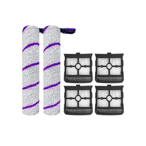 Staubsauger-Rollenbürste, kompatibel mit Narwal, S20 Pro, Rowenta X-Clean 10, Staubsaugerzubehör, mit Filter(6pcs) von VFUNIOUSF