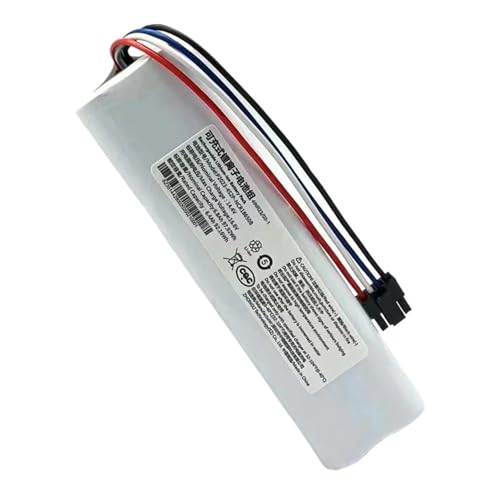 VFUNIOUSF 14,4 V 6000 mAh Ersatzakku, kompatibel mit Mijia X10+Plus B101CN Omni 1S, Kehr- und Wischroboter-Staubsauger(1battery) von VFUNIOUSF