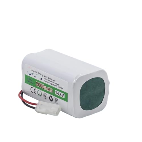VFUNIOUSF 2600mAh Akku, Kompatibel for Rowenta,Tefal Explorer Serie 20 40 60 Roboter Lithium-Batterie CMICR18650F5-4S1P RR6875WH/NS0(2800mAh) von VFUNIOUSF