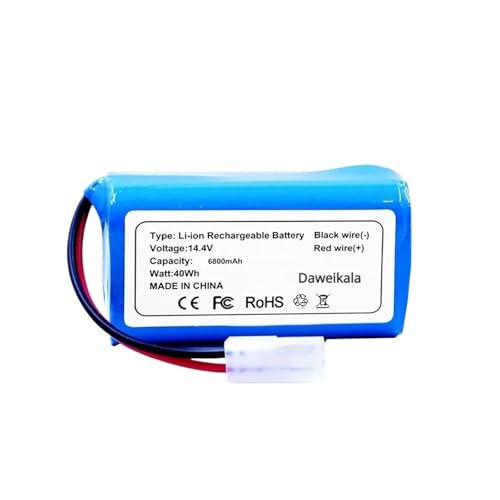 VFUNIOUSF 4S1P 14,4 V Li-Ionen-Akku, kompatibel mit XIAOMI, Roboter-Staubsauger G1 MJSTG1, SKV4136GL H18650CH R30 R35(6000mah) von VFUNIOUSF