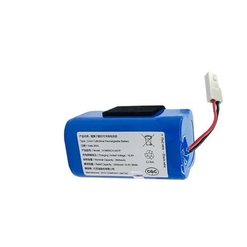 VFUNIOUSF Ersatzbatterie H18650CH-4S1P, kompatibel mit MIJIA, Roboter-Staubsauger Essential G1 MJSTG1 SKV4136GL VFUNIOUSF Ersatzbatterie H18650CH-4S1P, kompatibel mit MIJIA, Roboter-Staubsauger Essential G1 MJSTG1 SKV4136GL von VFUNIOUSF