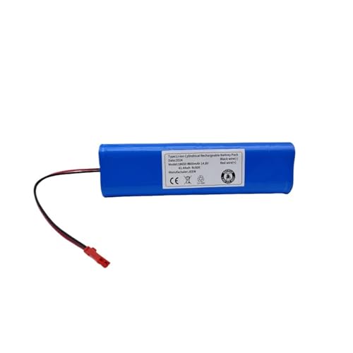 VFUNIOUSF Kehrroboter-Akku 14,8 V, kompatibel mit 360 S6, wiederaufladbarer Akku for intelligente Kehrmaschine(1PCS 6000mAH JST) von VFUNIOUSF