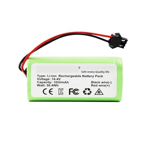 VFUNIOUSF Roboter-Staubsauger-Akku, kompatibel mit Conga 990 1090, kompatibel mit Deebot N79 N79S DN622(3500mAh) von VFUNIOUSF