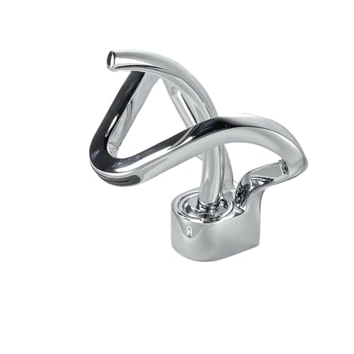 Waschtischarmatur WC Untertischbecken Haushalt Badezimmer Schrank Heiß- und Kaltwasserfall Wasserhahn (Galvanik) von VFfotO