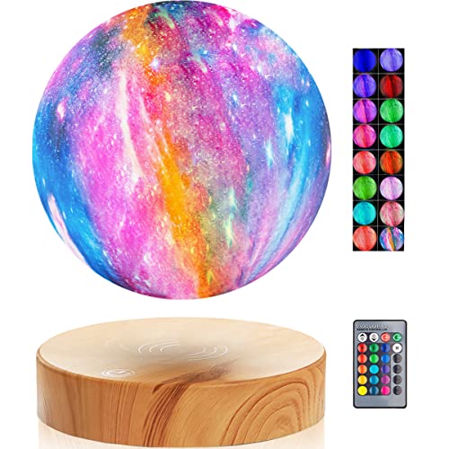 Schwebende Mondlampe - 16 Farben Galaxy Floating Moon Lamp Magnetische Spinning in der Luft frei Levitating Lampe für Kinder Weihnachtsgeschenke von VGAzer