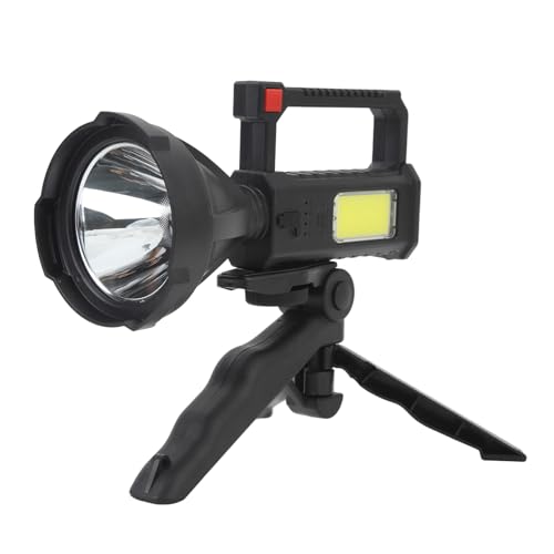 VGEBY LED Suchscheinwerfer, Starke, Helle Beleuchtung mit Großer Reichweite, wasserdichte Handscheinwerfer-Taschenlampe mit Multifunktionshalterung VGEBY LED Suchscheinwerfer, Starke, Helle Beleuchtung mit Großer Reichweite, wasserdichte Handscheinwerfer-Taschenlampe mit Multifunktionshalterung von VGEBY