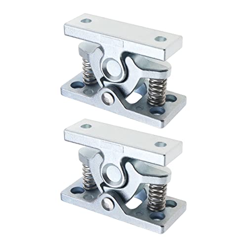 VGOL 2 STÜCKE Heavy Duty Türhalter Fangstopper Zinklegierung Feder Türclip Hardware Türschnalle für Wohnwagen Wohnmobile und Boote von VGOL
