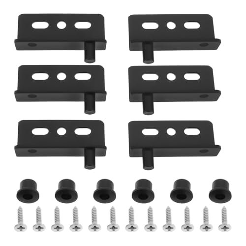 VGOL 10 Stück 20mm Drehscharnier Robuste Türscharniere mit Verdeckter Welle Und Schraubenbuchse für Holztüren Schubladen Möbelschränke von VGOL