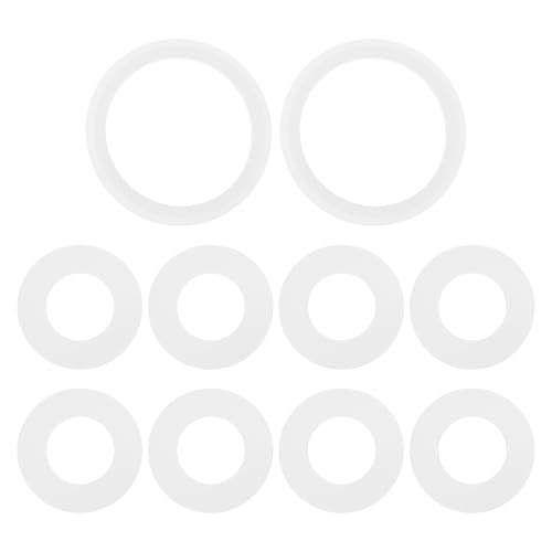 VGOL 2 Set Verbindungsdichtungen Dichtungen Gummidichtungsset A + B/C Kompatibel mit Bestway Coleman SaluSpa Kompatibel mit Lay-Z-Spa Kompatibel mit Airjet Modellen Neue Form Pumpe von VGOL