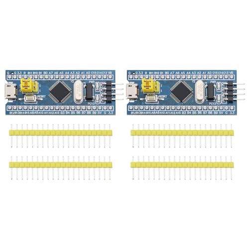 VGOL 2 Sets Development Board Module STM32F103C8T6 ARM Minimum System Development Board Module Microcontroller Development Board Compatible with STM32 VGOL 2 Sets Development Board Module STM32F103C8T6 ARM Minimum System Development Board Module Microcontroller Development Board Compatible with STM32 von VGOL
