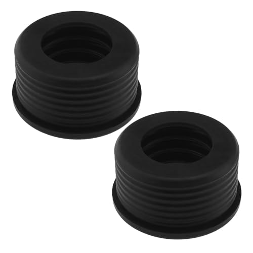 VGOL 2 Stück Siphon Abflussrohr Gummimanschette Abflussrohr mit Außendurchmesser 50 mm Innendurchmesser 32 mm Gummimanschette Abflussrohrverbinder für Waschbecken Siphon von VGOL