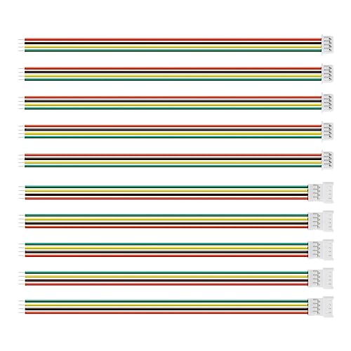 VGOL 20 Paar JST-Anschlusskabel, 4-polig Micro-JST 1,25 Mm Rastermaß Stecker-Buchse Adapterkabel Verlängerungskabel mit 10 Cm Draht für Mini RC Hubschrauber LED-Streifen VGOL 20 Paar JST-Anschlusskabel, 4-polig Micro-JST 1,25 Mm Rastermaß Stecker-Buchse Adapterkabel Verlängerungskabel mit 10 Cm Draht für Mini RC Hubschrauber LED-Streifen von VGOL