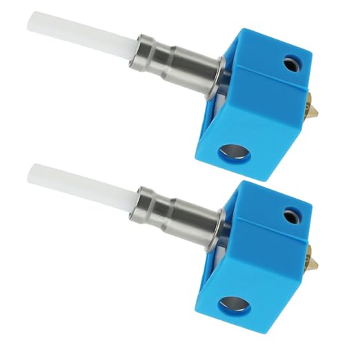 VGOL 2er-Set 0,4-mm-Druckkopf-Hotenddüse mit Silikonsocke Kompatibel mit Anycubic Kobra Und Kompatibel mit Kobra NEO 3D-Drucker-Zubehör Hot-End-Kit von VGOL