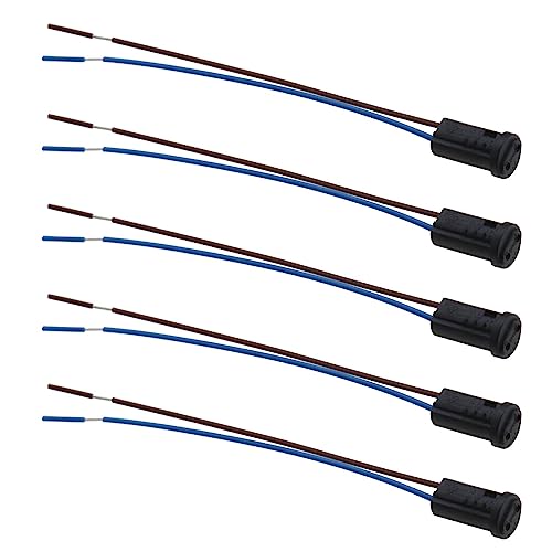 VGOL 30 Stück G4 LED Lampenfassung Halogenlampensockel 12V Kunststoff Lampenfassung G4 Draht Anschluss Stecker Halter Adapter 100mm Schwarz VGOL 30 Stück G4 LED Lampenfassung Halogenlampensockel 12V Kunststoff Lampenfassung G4 Draht Anschluss Stecker Halter Adapter 100mm Schwarz von VGOL