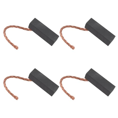 VGOL Kohlebürsten, 6,2 x 6,3 x 19 mm, kompatibel mit Toro 7 Amp Laubbläser, Modell 51586, 4 Stück von VGOL