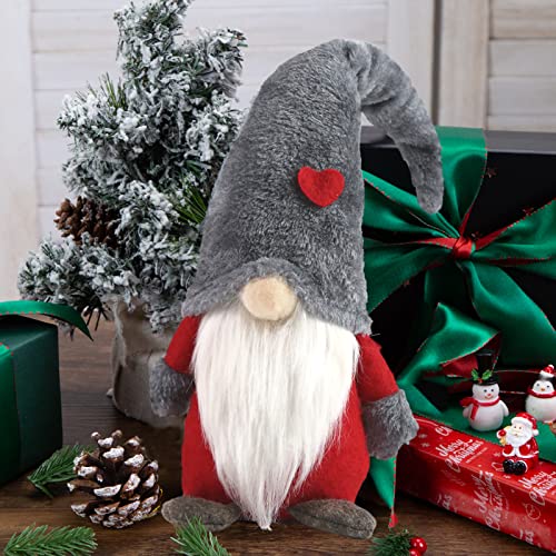VGOODALL Weihnachten Deko Wichtel Groß, 41cm Schwedischer Weihnachtsmann Santa Tomte Gnom Geschenke für Weihnachten von VGOODALL