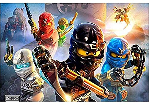 VGSD® Canvas Posters Classic Movie Ninjago Poster and Prints, Canvas Posters Print Pictures, for Living Room Posters 40X60Cm von VGSD