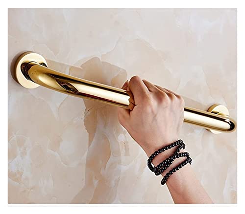 Wannengriff Goldene Badezimmer-Handläufe aus poliertem Messing im Vintage-Stil, Sicherheitshandlauf zur Wandmontage, Handicap for die Toilette, Anti-Rutsch-Stützgeländer for ältere Kinder Wannengriff Goldene Badezimmer-Handläufe aus poliertem Messing im Vintage-Stil, Sicherheitshandlauf zur Wandmontage, Handicap for die Toilette, Anti-Rutsch-Stützgeländer for ältere Kinder von VGTLAKEX