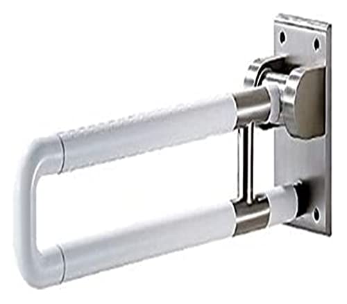 Wannengriff Klappbare Badewannensitze, Behindertenhilfe – Nylon – Sicherheitsgeländer for behindertengerechte Toiletten von Wand zu Boden – Hochklappbar von VGTLAKEX