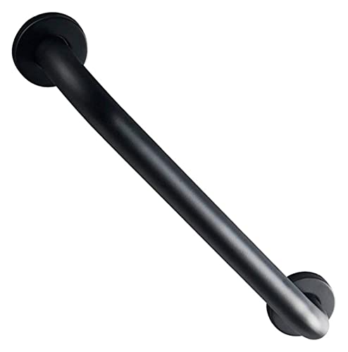 Wannengriff Schwarz matt, gerade Armlehnenstangen zur Wandmontage for die Sicherheit älterer Menschen, tragbare Toilettenhandläufe zur Unterstützung for Senioren mit Behinderungen von VGTLAKEX
