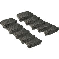 10x Filter kompatibel mit Philips HU4811, HU4811/10, HU4803, HU4803/01, HU4801, HU4801/01 Luftbefeuchter - Luftfilter, Vliesfilter, Grau - Vhbw von VHBW