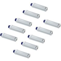 Vhbw - 10x Wasserfilter Filter kompatibel mit DeLonghi s ecam 21.117.BSB Kaffeevollautomat, Espressomaschine, Blau, Weiß von VHBW