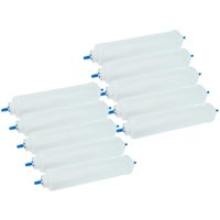 10x Wasserfilter Filterkartusche Filter kompatibel mit lg Electronics GWL2710NS, GWL2710PS, GWL2710WH, GWL2726PS Side-by-Side Kühlschrank - Vhbw 10x Wasserfilter Filterkartusche Filter kompatibel mit lg Electronics GWL2710NS, GWL2710PS, GWL2710WH, GWL2726PS Side-by-Side Kühlschrank - Vhbw von VHBW