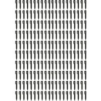 Vhbw - 200x Erdnägel für Begrenzungskabel kompatibel mit Robomow Mähroboter - Erdanker-Set, Kunstoff, Schwarz von VHBW