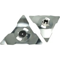 2x Ersatz-Messer kompatibel mit Robomow City MC-Modelle, City MS-Modelle Rasenmäher - Ersatzklinge Silber, Edelstahl - Vhbw 2x Ersatz-Messer kompatibel mit Robomow City MC-Modelle, City MS-Modelle Rasenmäher - Ersatzklinge Silber, Edelstahl - Vhbw von VHBW