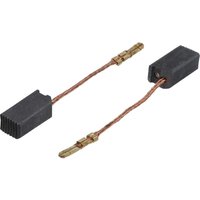 Vhbw - 2x Kohlebürste 6,3 x 8 x 15,2 mm kompatibel mit Flex le 14-7 Winkelschleifer von VHBW