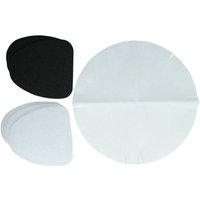 Vhbw - 3x Papierfilter, 3x Aktivkohlefilter, 3x Fettfilter Ersatz für DeLonghi 5525112800 für Fritteuse - 9-tlg. Filter-Set von VHBW