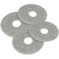 Vhbw - 4x Wischtuch kompatibel mit Dreame S10 Ultra, Plus, Pro Wischroboter, Putzroboter - Mopptuch, Wischmopp-Pad - 4x Wischpad von VHBW