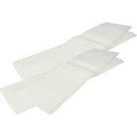 Vhbw - 4x Wischbezug kompatibel mit Kärcher sc 5 Premium, sc 5 Iron Kit Dampfreiniger, Dampfmop - Soft-Bodentuch 40,5 x 11,15 x 0,3cm von VHBW