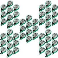 Vhbw - 50x NiMH Ersatz Knopfzellen-Akku Typ 1/V40H 2-Pins 40mAh 1,2V kompatibel mit Modellbau-Akkus, Solar-Leuchten uvm. Vhbw - 50x NiMH Ersatz Knopfzellen-Akku Typ 1/V40H 2-Pins 40mAh 1,2V kompatibel mit Modellbau-Akkus, Solar-Leuchten uvm. von VHBW