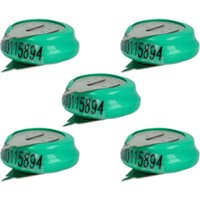 Vhbw - 5x NiMH Ersatz Knopfzellen-Akku Typ 1/V80H 2-Pins 80mAh 1,2V kompatibel mit Modellbau-Akkus, Solar-Leuchten uvm. Vhbw - 5x NiMH Ersatz Knopfzellen-Akku Typ 1/V80H 2-Pins 80mAh 1,2V kompatibel mit Modellbau-Akkus, Solar-Leuchten uvm. von VHBW