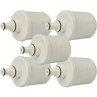 Vhbw - 5x Wasserfilter Filterkartusche Filter kompatibel mit Samsung RS21JLBL1, RS21JLMR1, RS21JLBG1, RS21KASM, RS21JLSG1, RS21JPSV1 Kühlschrank Vhbw - 5x Wasserfilter Filterkartusche Filter kompatibel mit Samsung RS21JLBL1, RS21JLMR1, RS21JLBG1, RS21KASM, RS21JLSG1, RS21JPSV1 Kühlschrank von VHBW