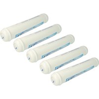 5x Wasserfilter Filterkartusche Filter kompatibel mit Siemens KA56NV40TI/06, KA56NV40TI/07, KA56NV40TI/08, KA56NV40TI/09 Side-by-Side Kühlschrank von VHBW